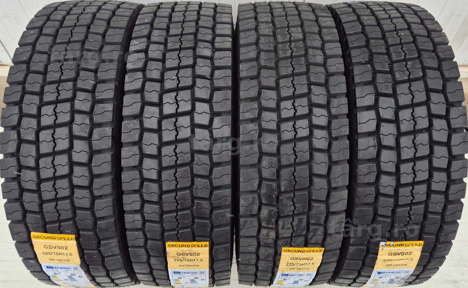225/75 R17.5, 129M, GROUNDSPEED 16PR, Anvelope tractiune M+S 2