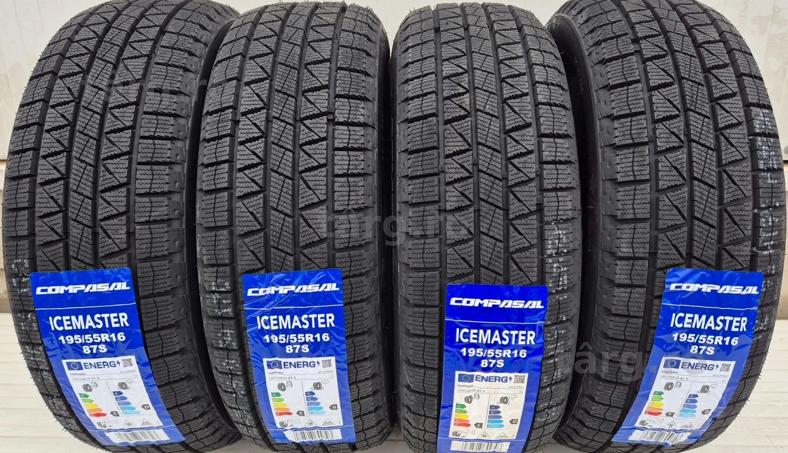 195/55 R16, 87S, COMPASAL Icemaster, Anvelope de iarna M+S