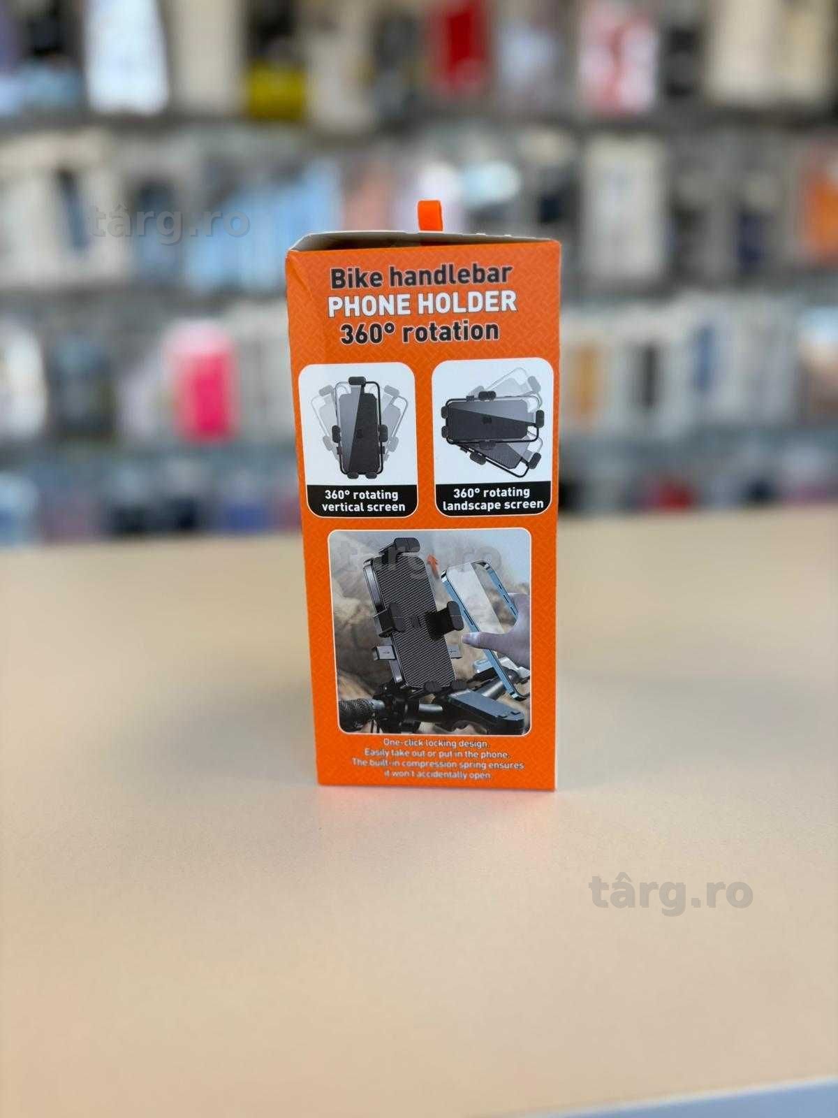 Suport telefon pentru bicicleta, motocicleta, trotineta, atv, carucior copil, etc 3