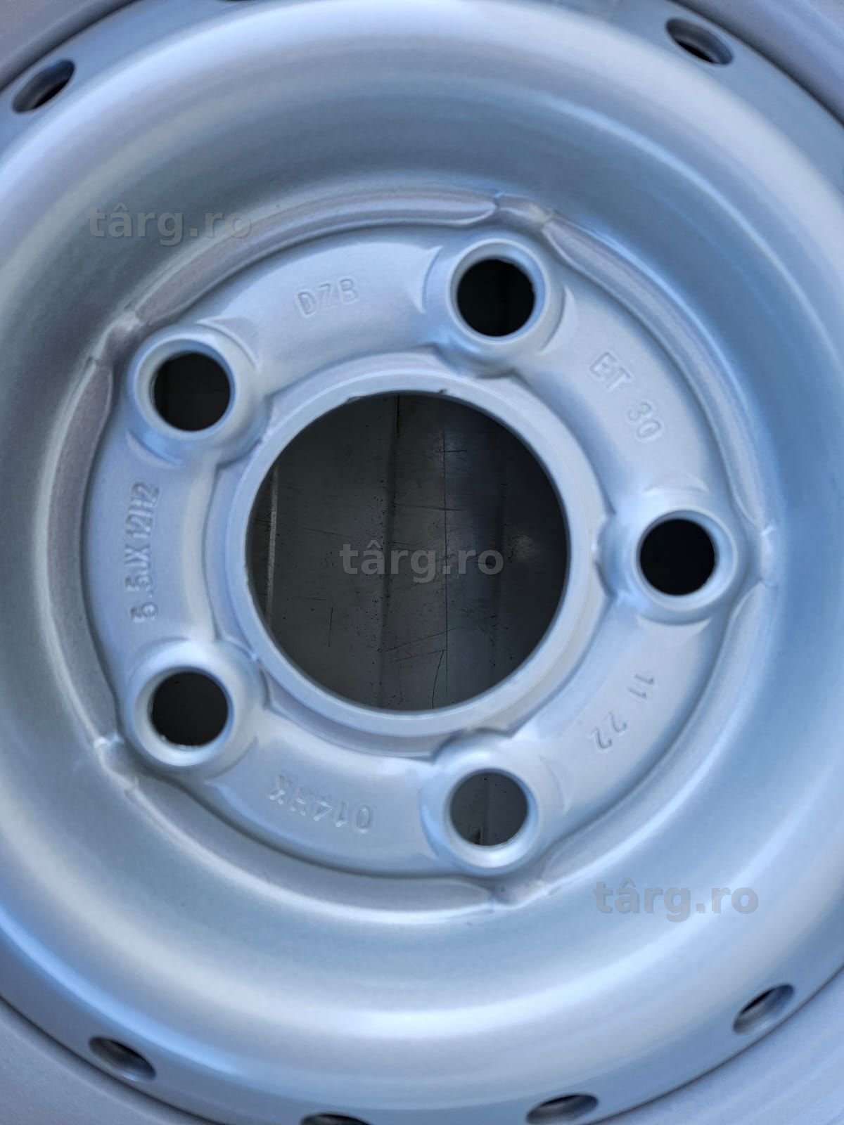 Roata completa remorca SECURITY 185/60 R12C,  Janta 5.5jx12, ET30 2