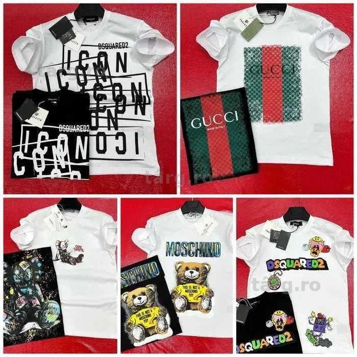 Tricou Baieti PREMIUM l DSQ / Gucci / Icon / Off White / MOSCHINO