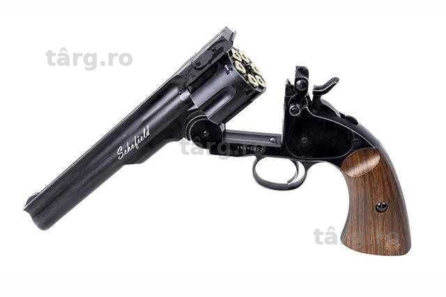 Revolver SCHOFIELD ASG S&W model 3 ANTICHIZAT airsoft 6 inch
