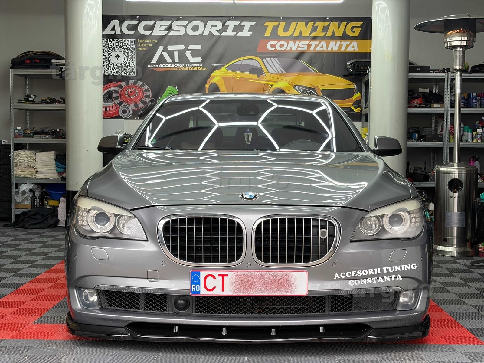 Prelungire Bara Fata - Lip BMW F01 Seria 7 Nonfacelift Bara Standart
