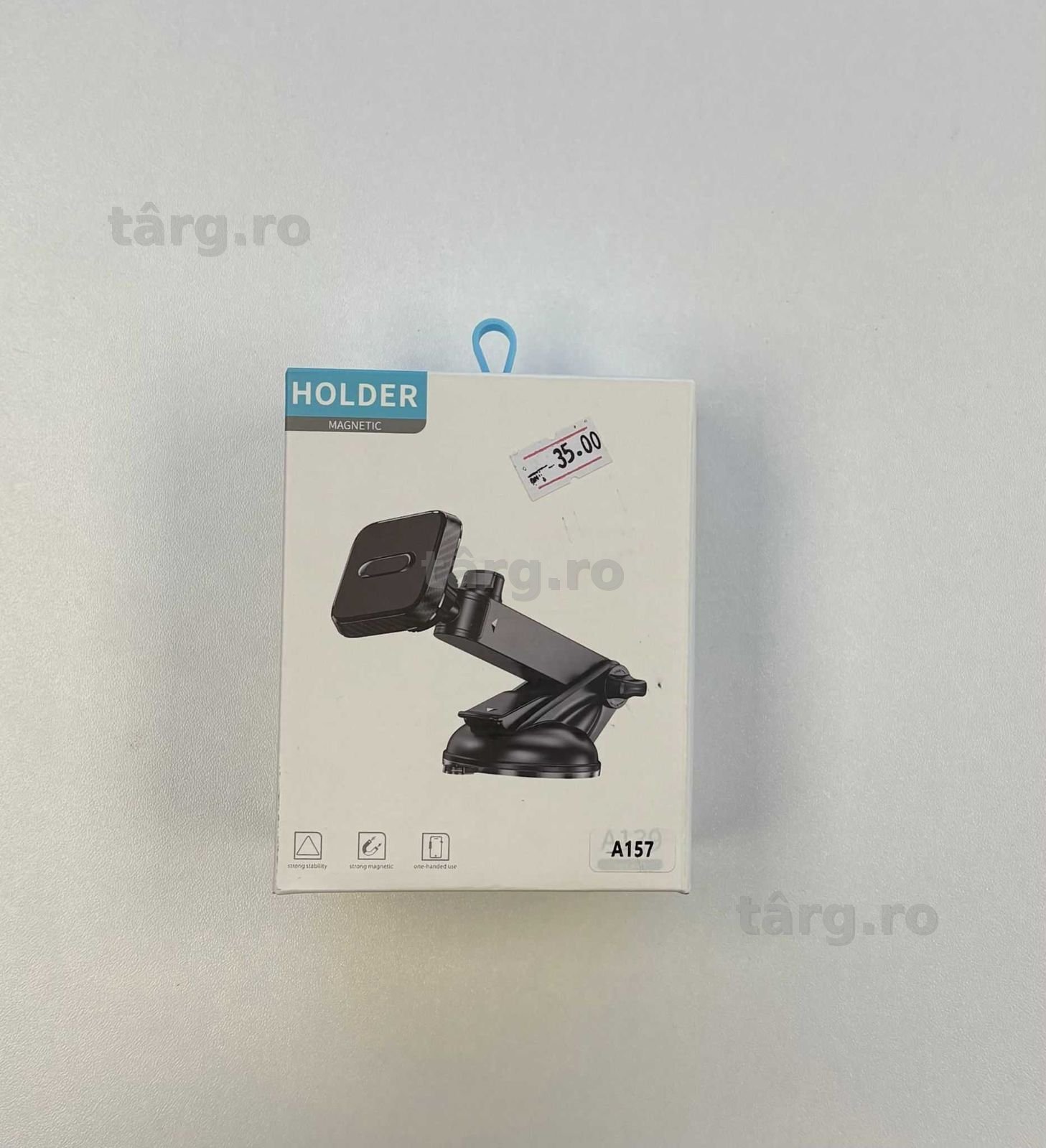 Suport auto Magnetic Telefon - Extensibil - Montare Geam sau Bord 2