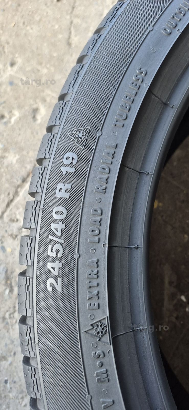 4 anvelope iarna Continental 245/40/19 Pretul este pe bucata 5