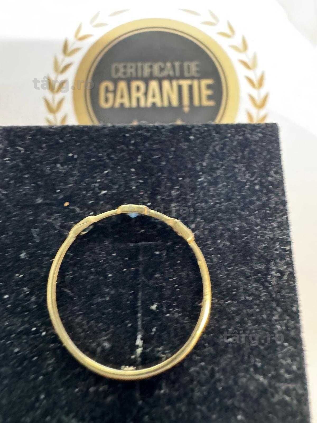 Inel din aur 18k (70019.1/ 10 Pacurari 1) garantie 2 ani! 5