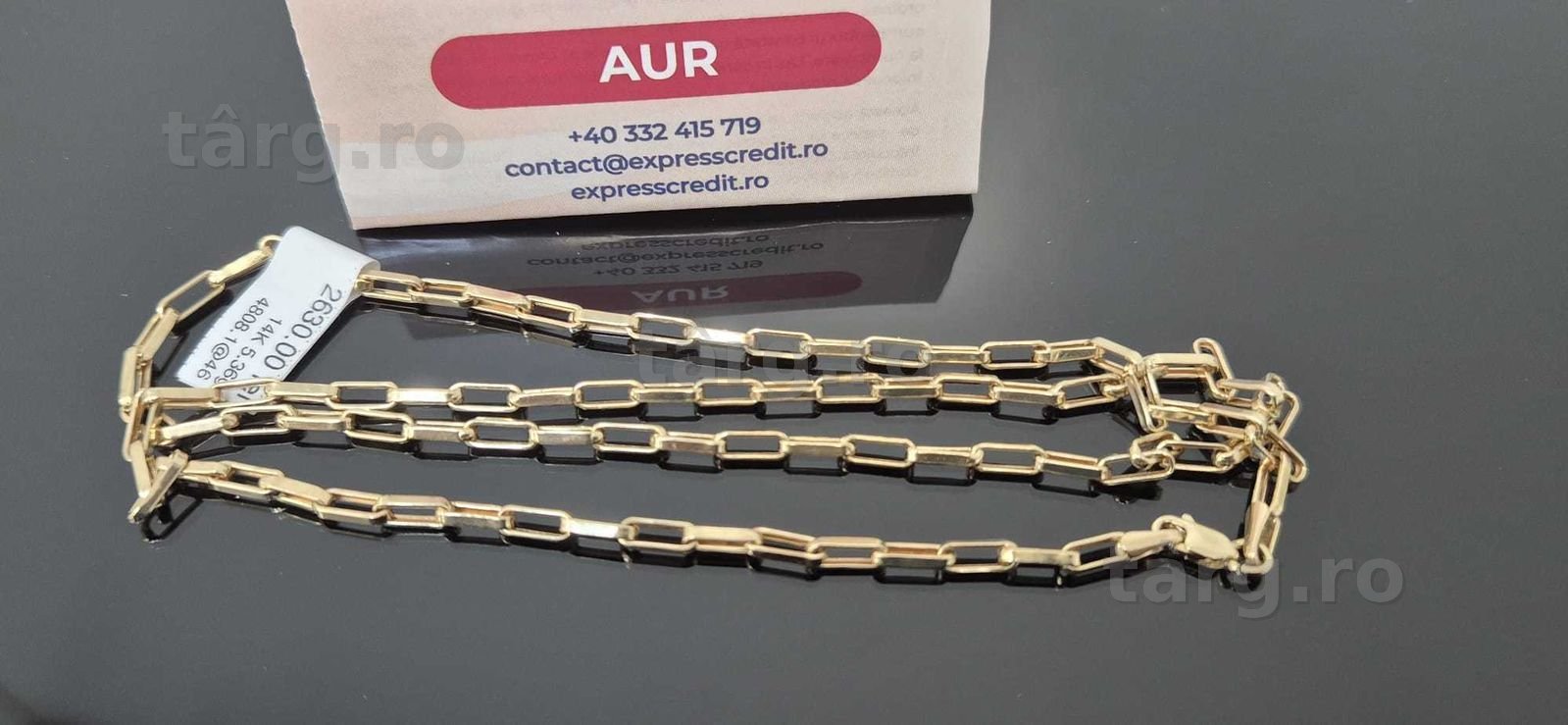 (AG46) Lant aur 14K B.4808
