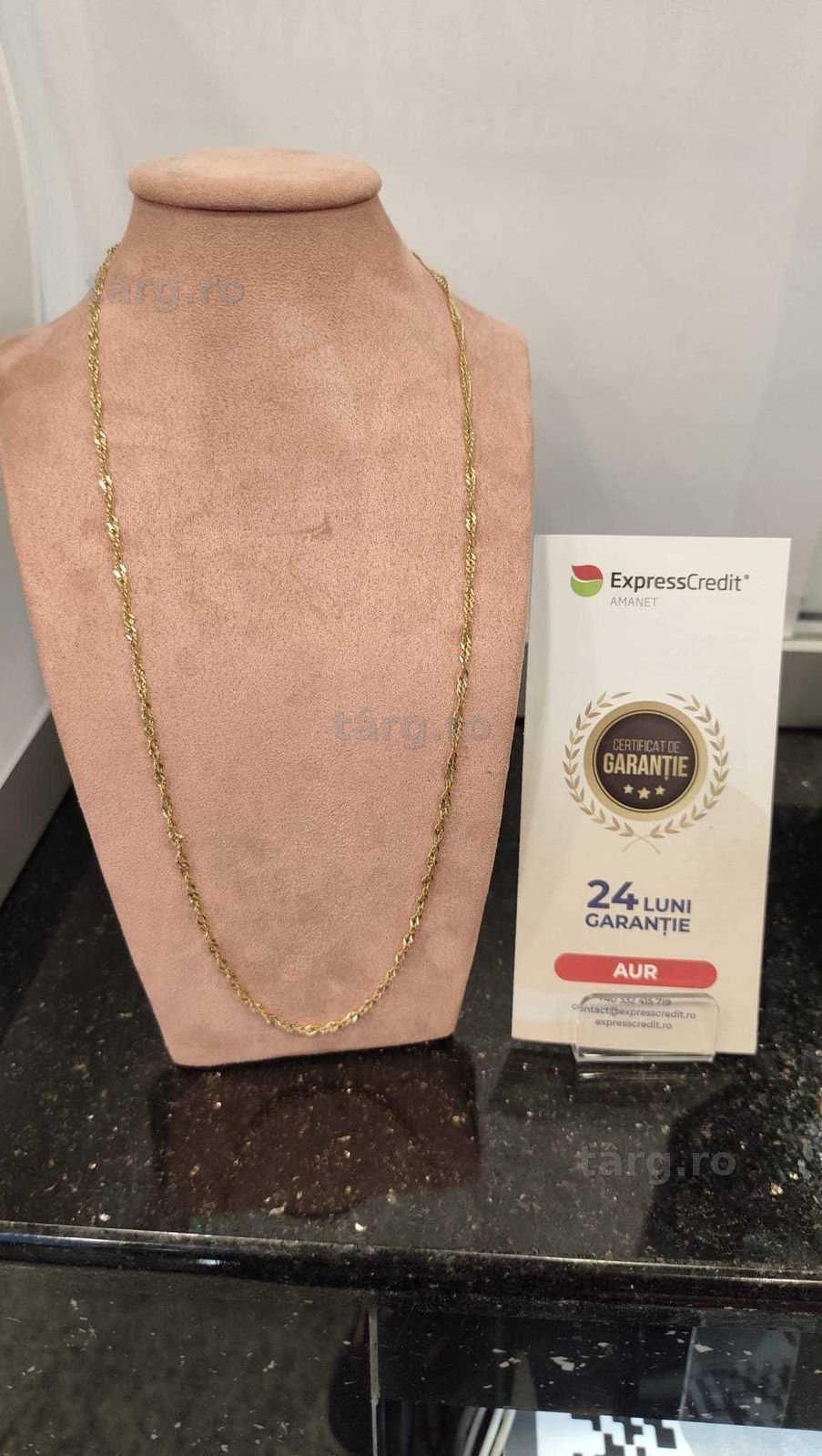 Lant aur 18k 5.95g (Iulius Mall)(B-601) Garantie 2 ani!