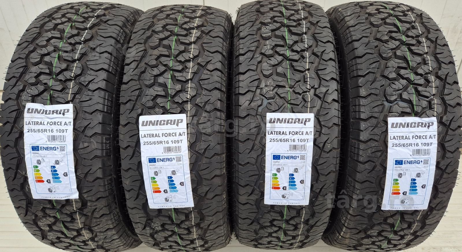 255/65 R16, 109T, UNIGRIP Anvelope All Terrain M+S