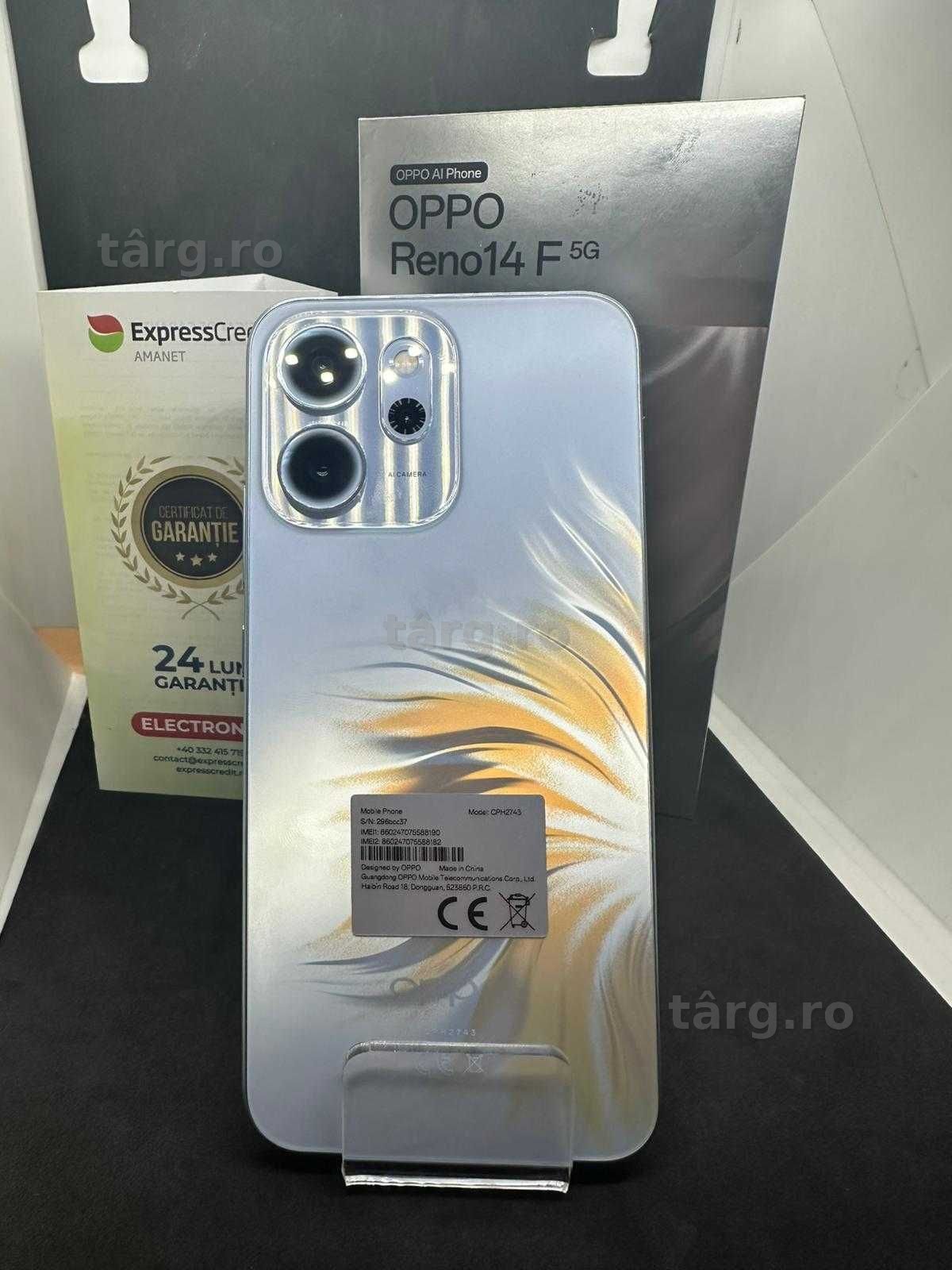 Oppo Reno 14F 5G (Ag49 esplanada B.8465) Garantie 2 ani! 3