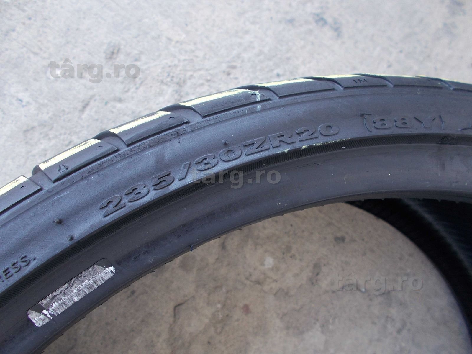 4 anvelope vara Hankook 235 30 20 profil 2x6,5--2x7mm Dot 5217 5