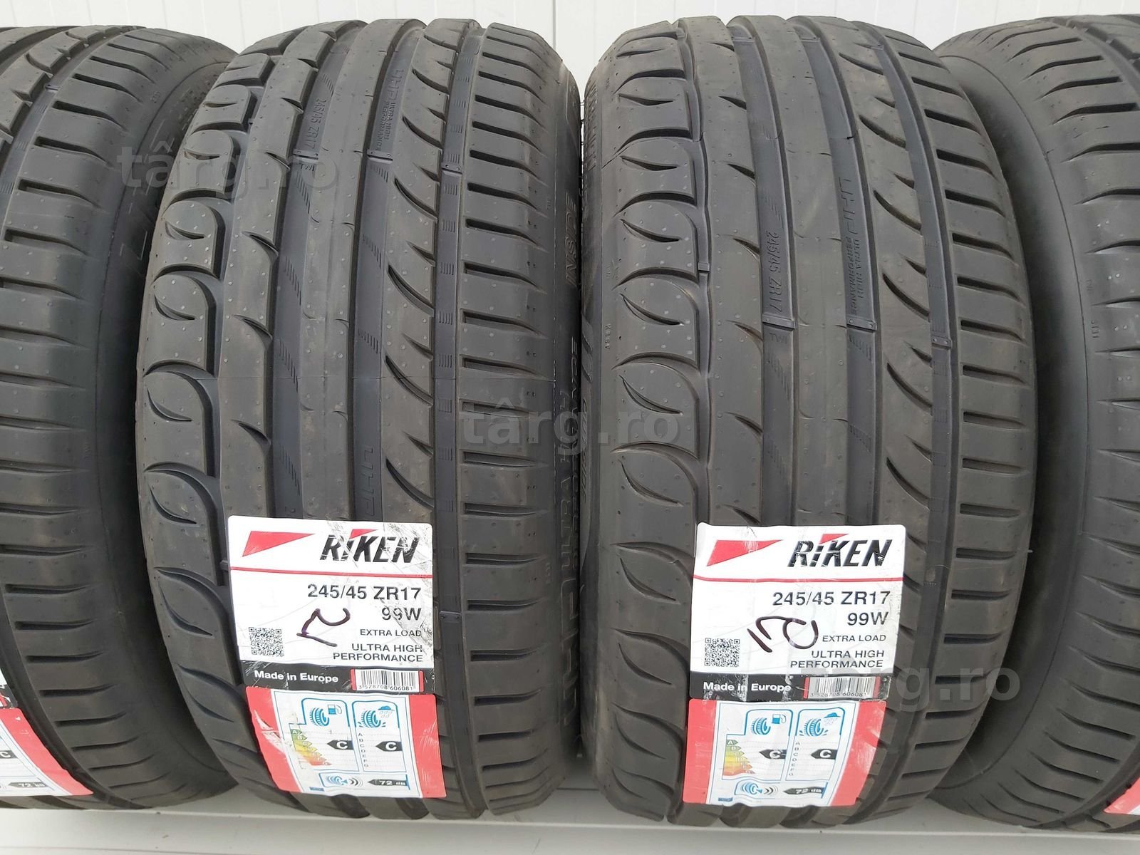 245/45 R17, 99w, RIKEN (by Michelin), Anvelope de vara PROMO 2