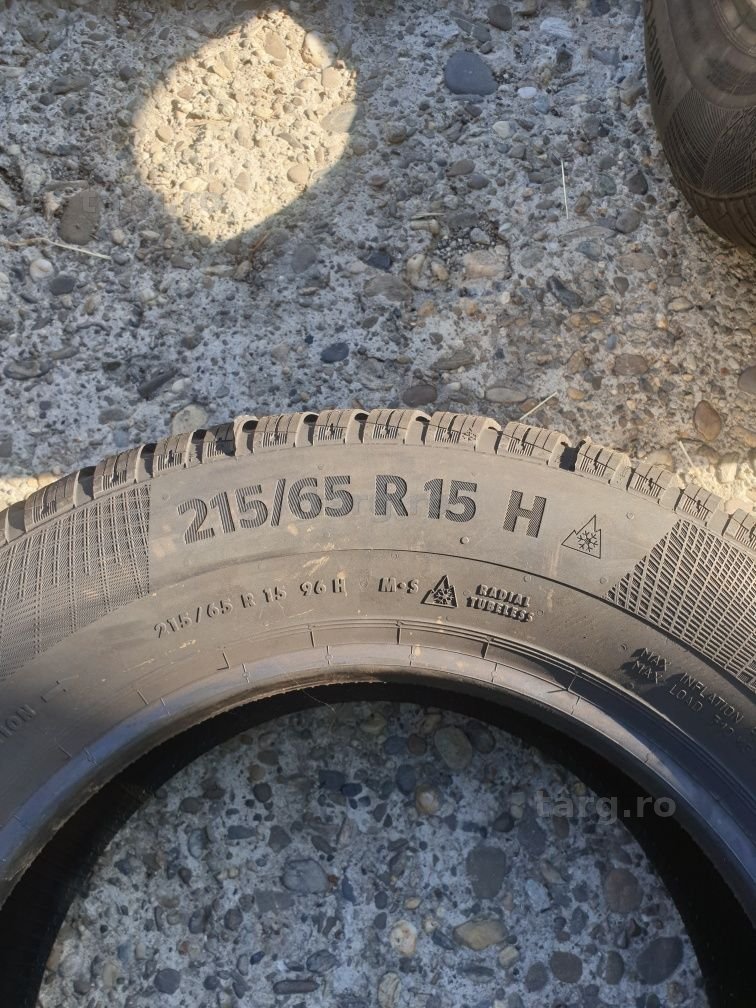 4 anvelope NOI iarna CONTINENTAL 215/65/15 pret per bucata 4