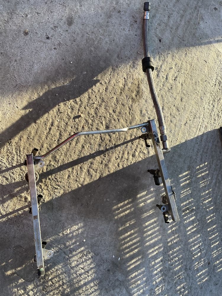 Rampa injectoare + injector Mercedes W219 w221 3.5 benzina