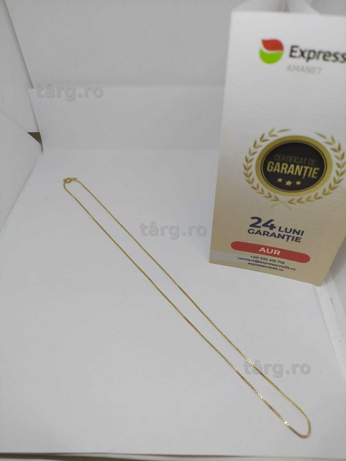 Lant aur 14k 3.42gr [34930/30 Pacurari 2] Garantie 2 ani! 2