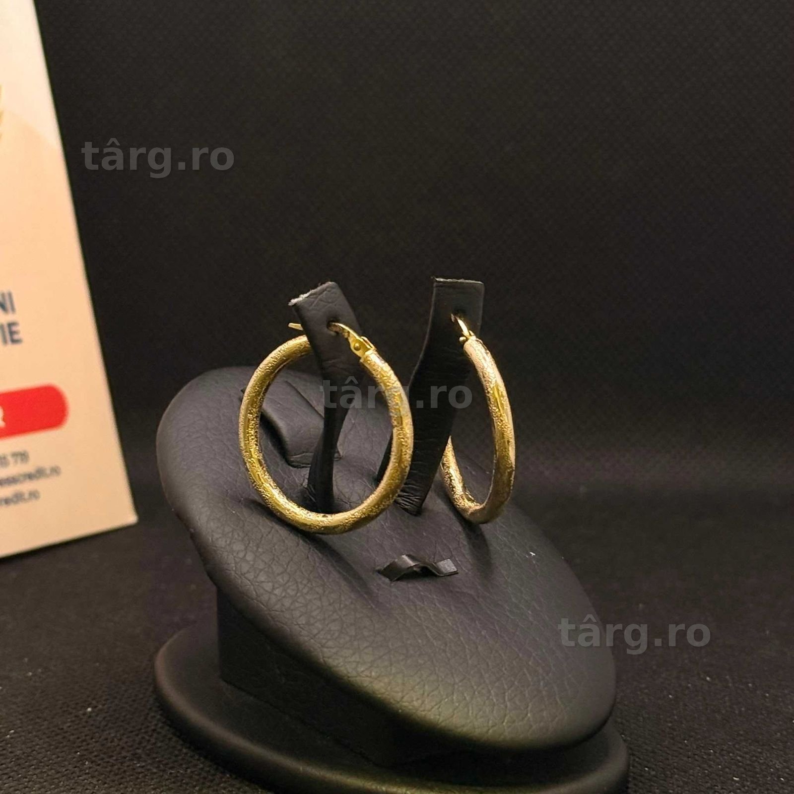 Cercei aur 14K 2.38g (AG15 Gara 1 B34019.1) Garantie 2 ani!