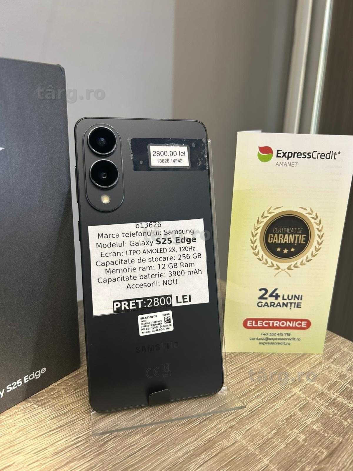 (AG42) Samsung Galaxy S25 Edge b13626 - Garantie 2 ani!