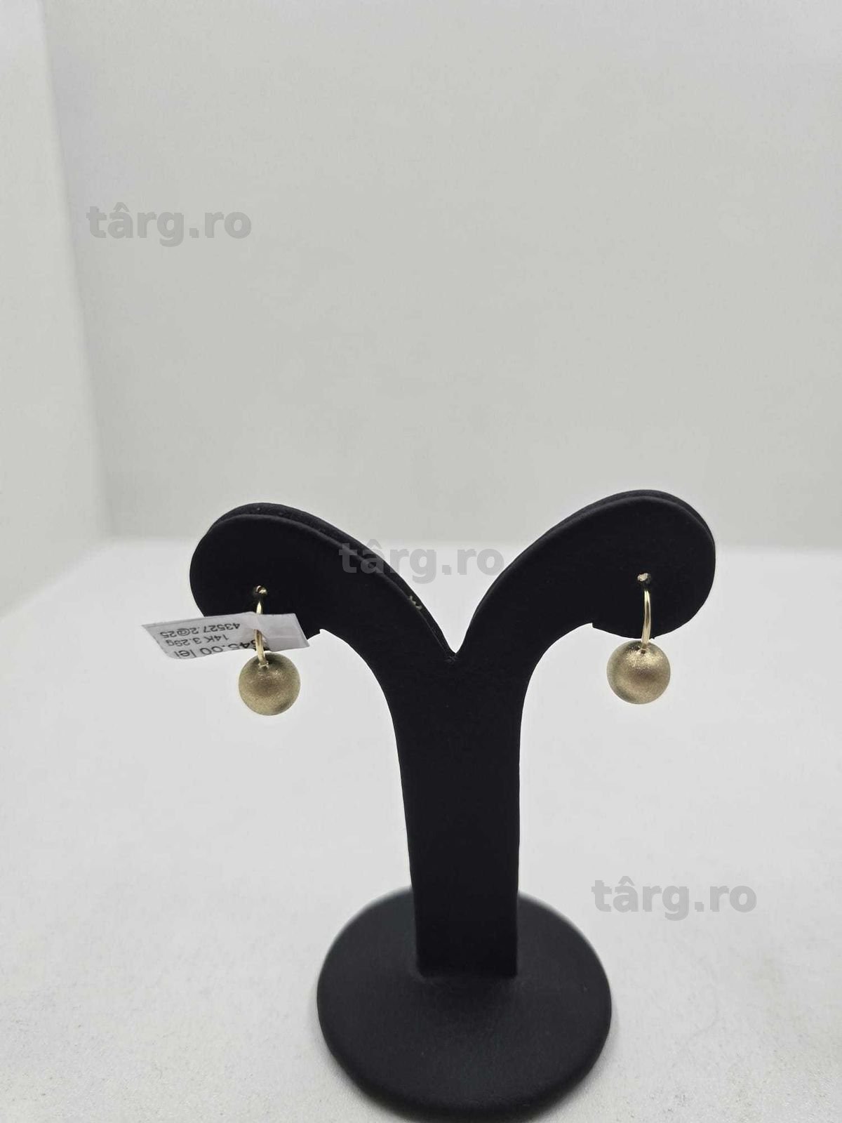 Cercei  aur 14K 3.29gr (Ag25 Belvedere B.43527.2)-Garantie 2 Ani! 2