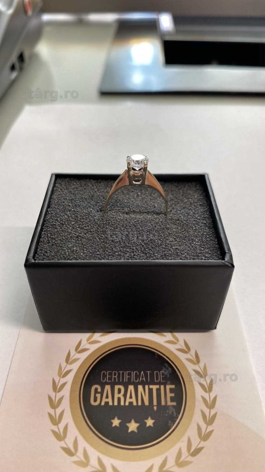 Inel aur 14k ( Tomesti b 33046) Garantie 2 ani! 2