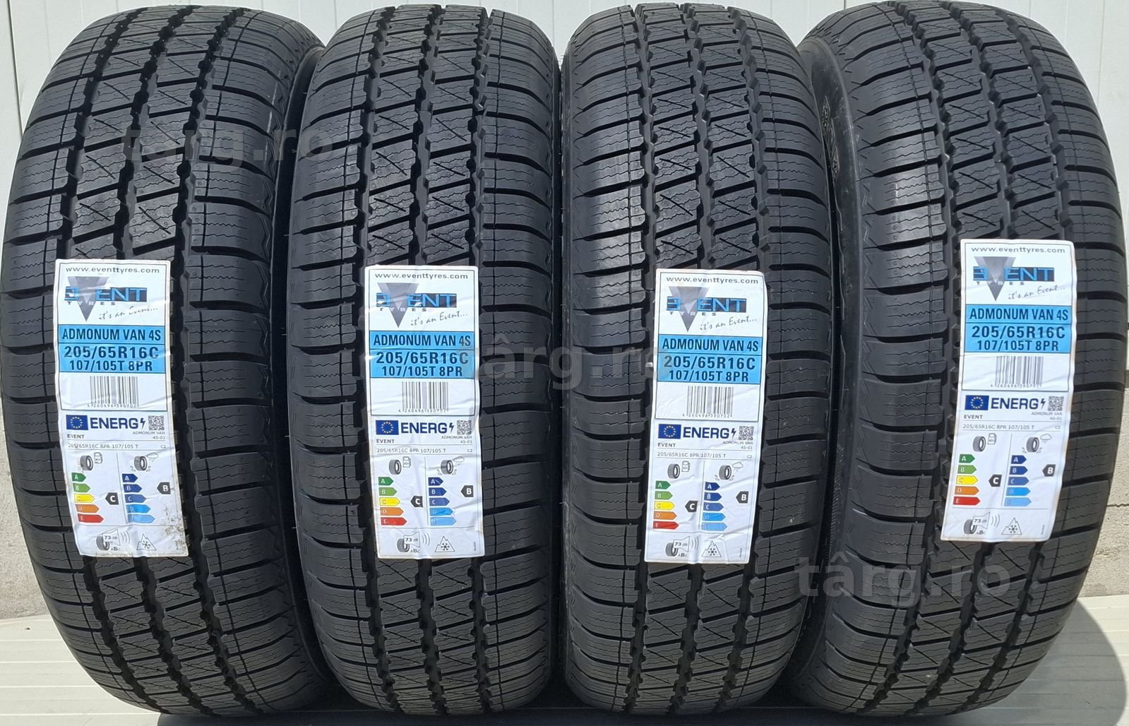 205/65 R16C, 107T, EVENT Admonum Van 4S, Anvelope all season