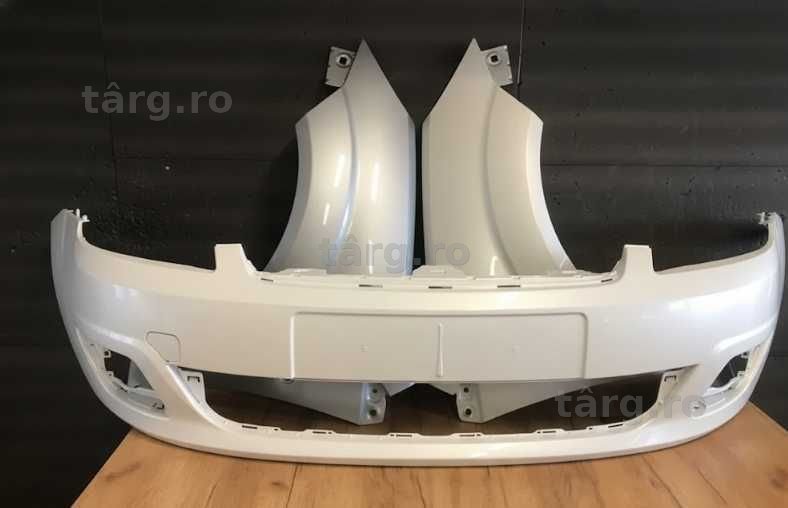 Bara & Aripa Fata Dreapta+Stanga Ford Fiesta 05-08 Frozen White Alb