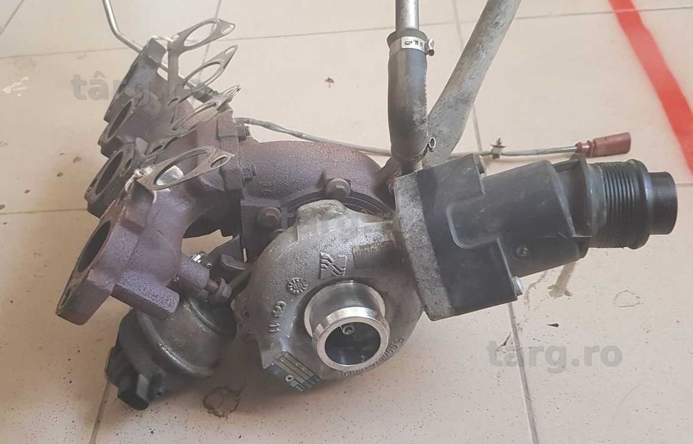 Turbina Turbosuflanta 03L145702B Elecroventilator Motor Audi 2.0 Tdi CAGB  2.0 Tdi