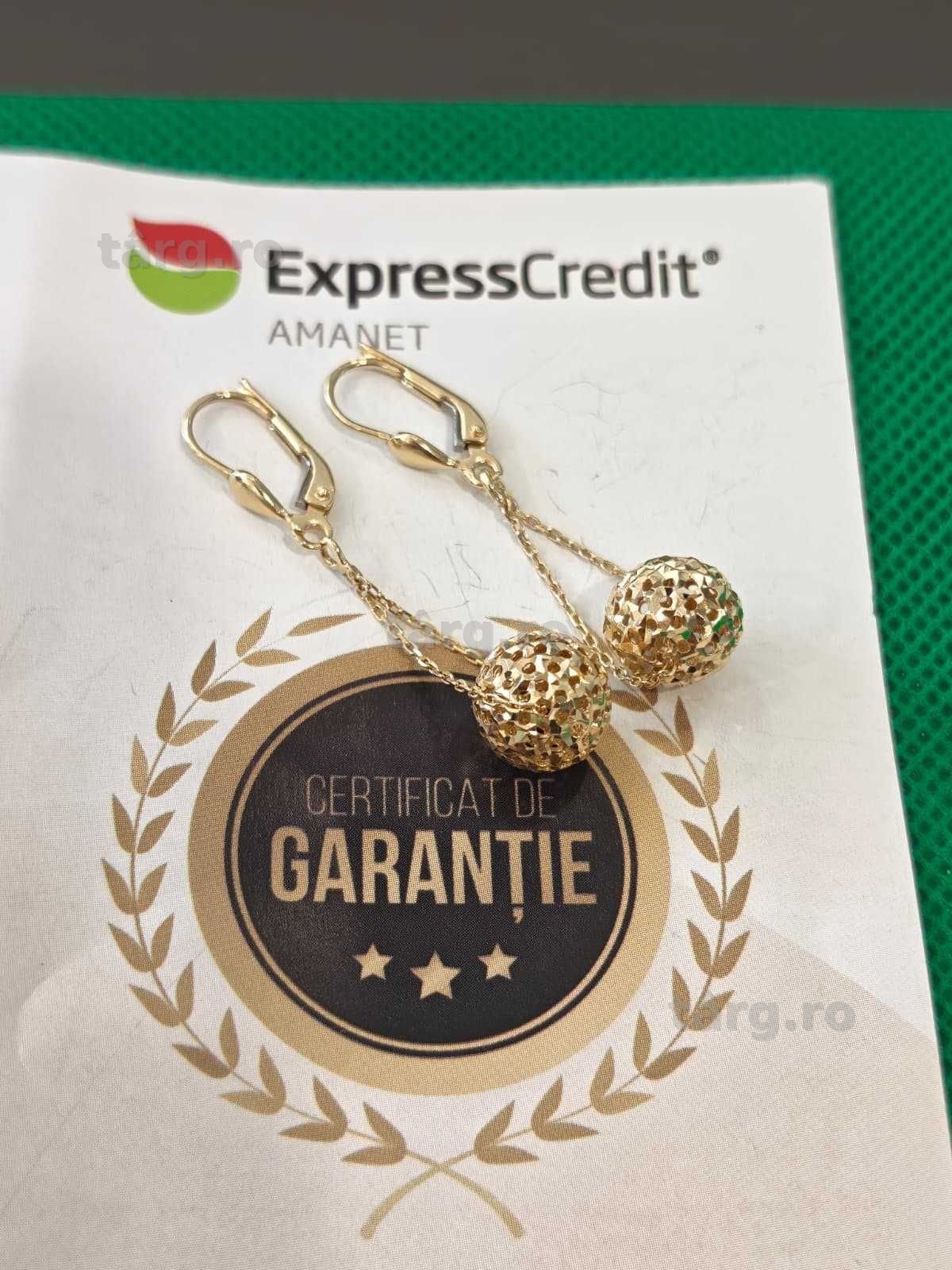 Cercei 14K 3.16g (AG44 B6975.2) GARANTIE 24 LUNI)