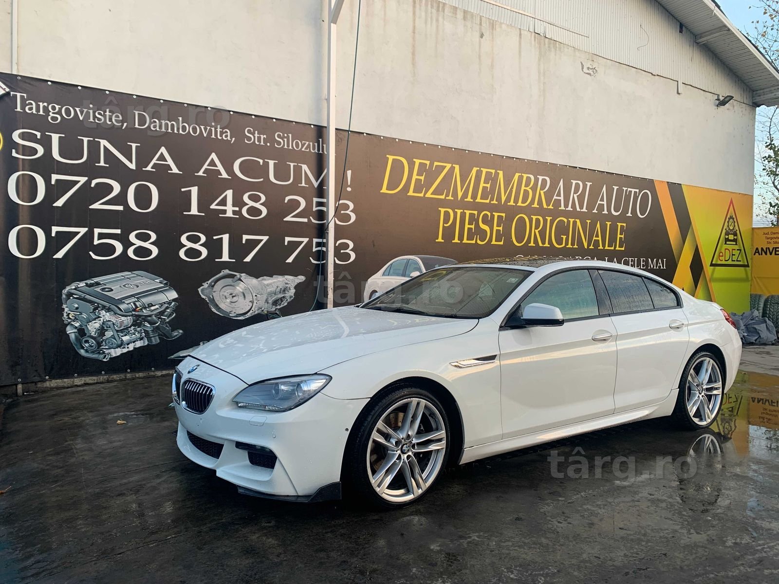 Dezmembrez bmw seria 6 f06-f12-f13/640D M pachet 313 cp/n57d30B/