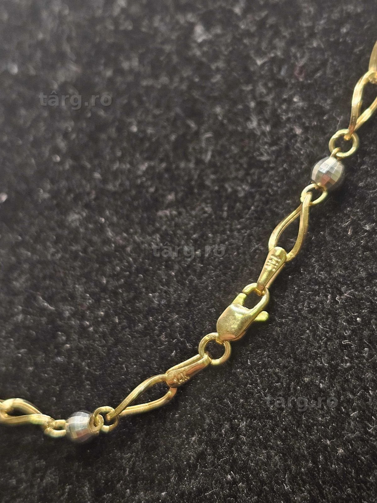 Lant aur 14K 5.20g (50444 AG 11 Piata Nicolina) 2 ani garantie! 3