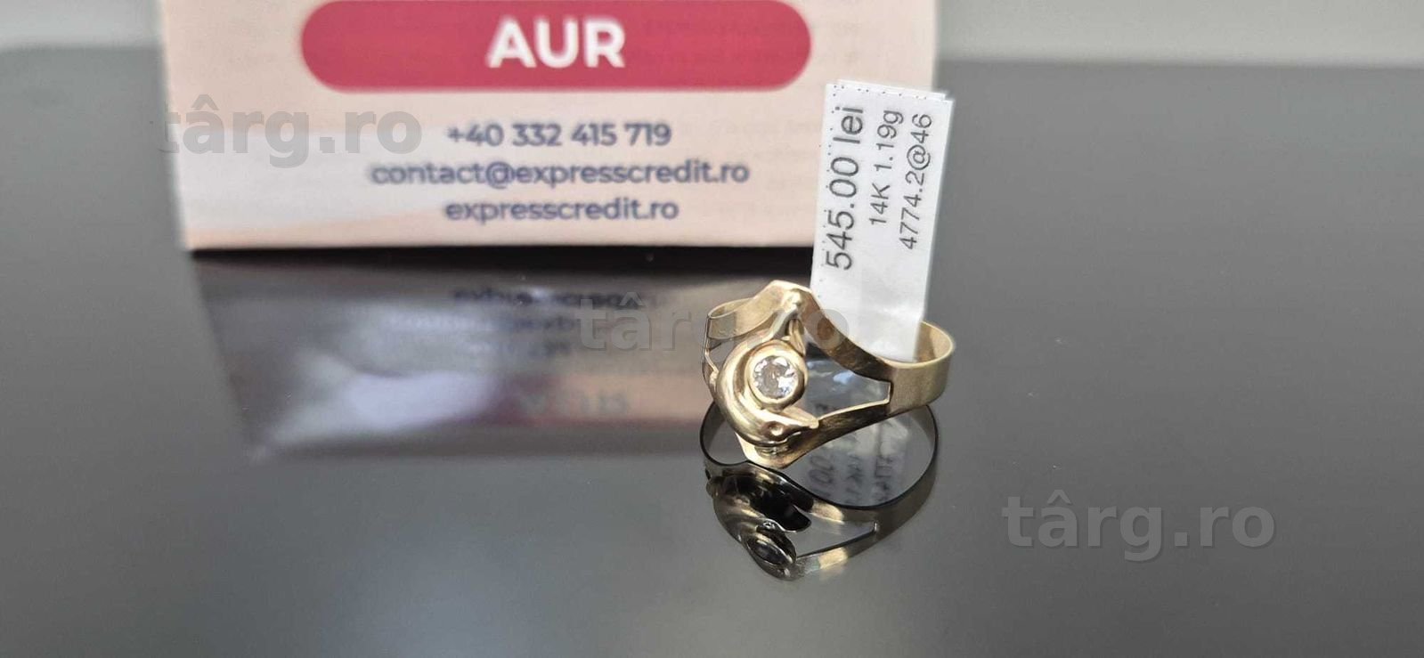 (AG46) Inel aur 14K B.4774.2