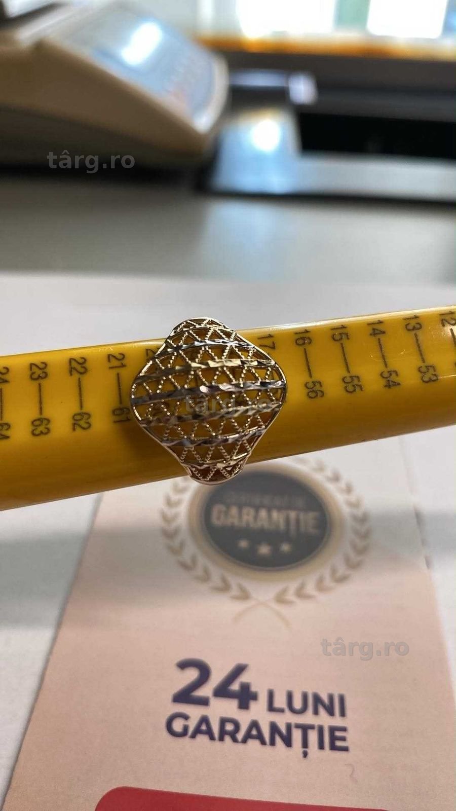 Inel aur 14k ( Tomesti b 33409) Garantie 2 ani ! 2