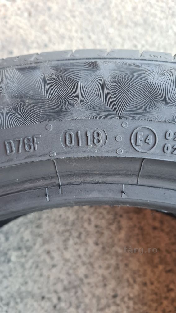 4 anvelope vara Continental 215/50/17,dot 2018,ca noi. 7