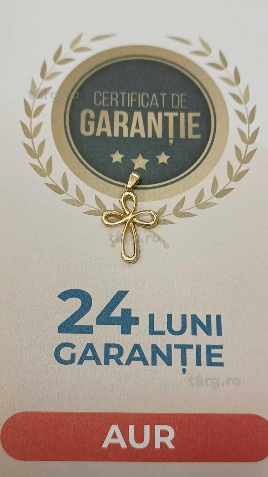 [AG24 Harlau B.45649.1] Pandantiv aur 18k 1.60g - Garantie 2 ani! 4