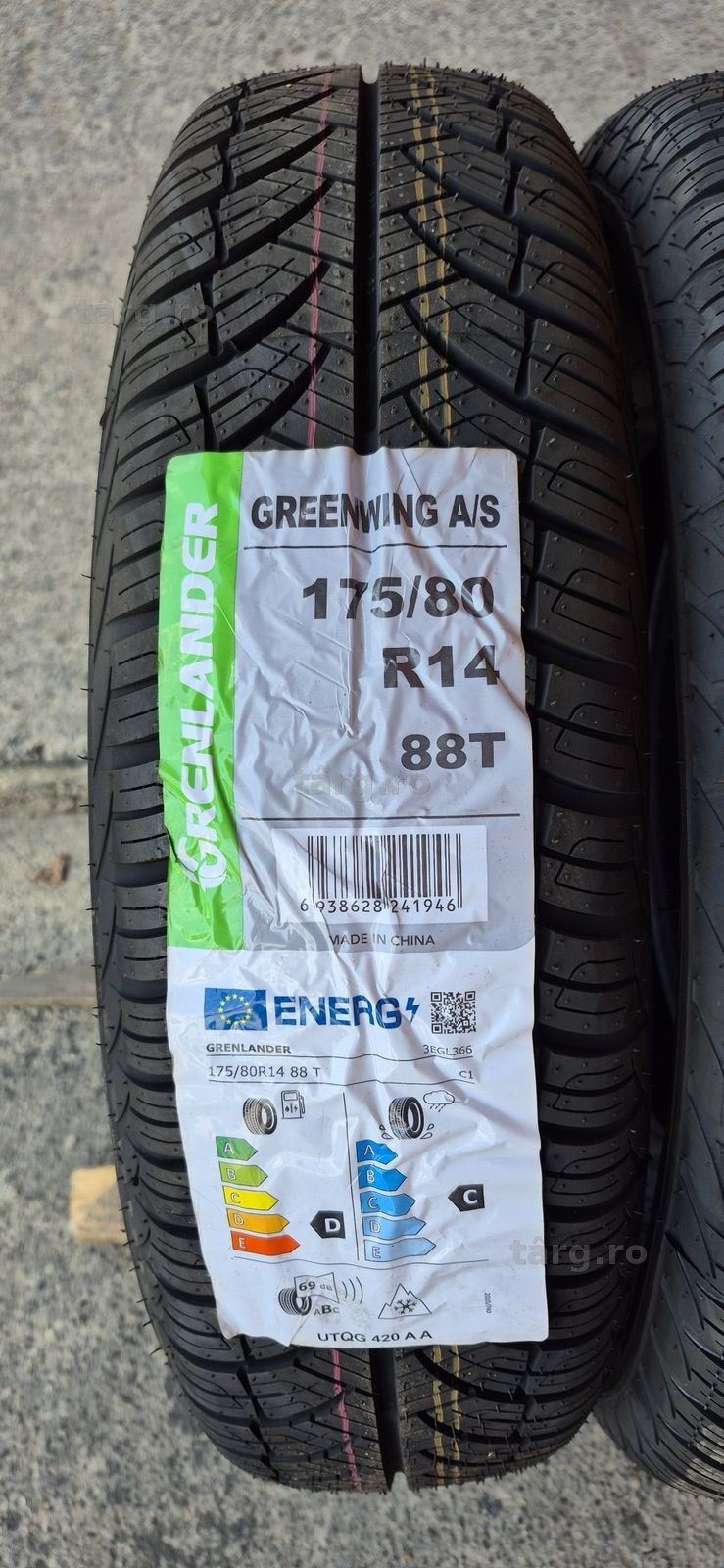 4 anvelope M+S noi Grenlander 175/80/14,dot 2024.Pretul este pe bucata. 3