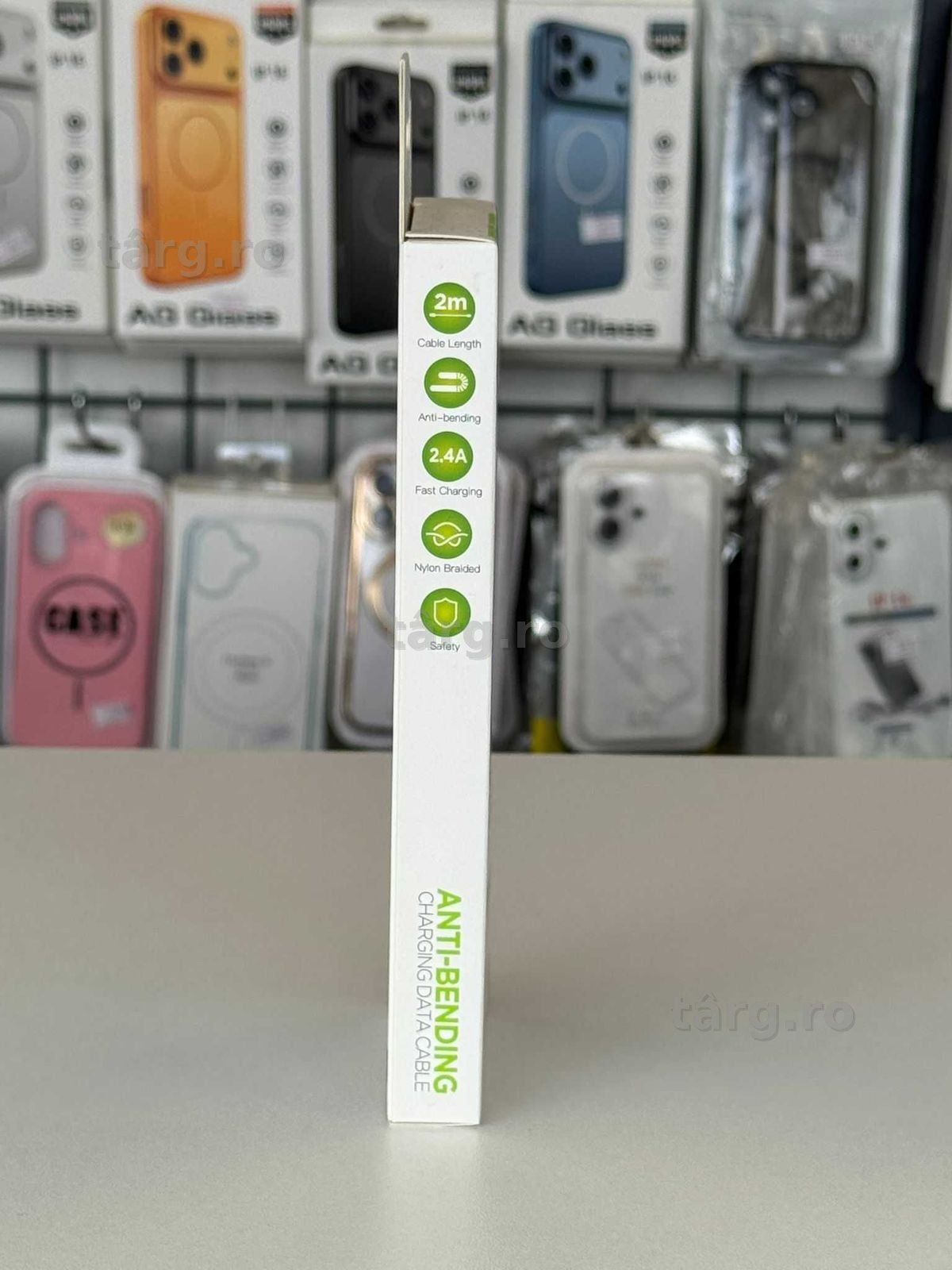 Cablu Date si Incarcare , USB-A la Lightning, 2m 2
