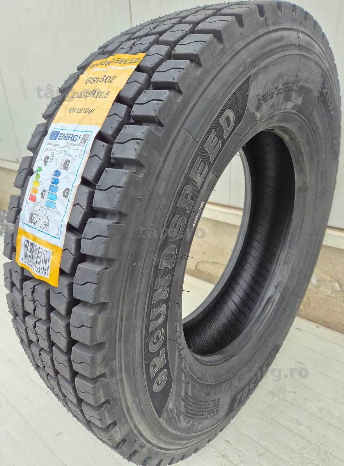 215/75 R17.5, 126M, GROUNDSPEED GSVS02 16PR, Anvelope tractiune M+S 5
