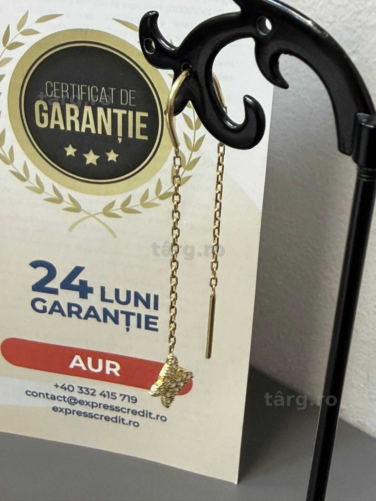 Cercei aur 14K 2.26g (AG44) B.4090.46 3