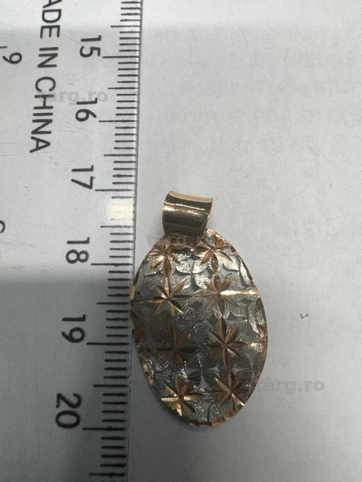 Medalion din aur 18k (68622.1/ 10 Pacurari 1) Garantie 2 ani! 6
