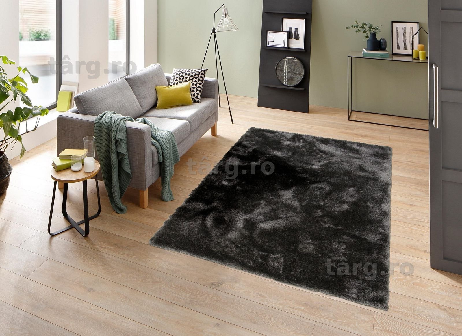 Covor Mikro Soft Super, fir inalt si moale, 160 x 230 cm