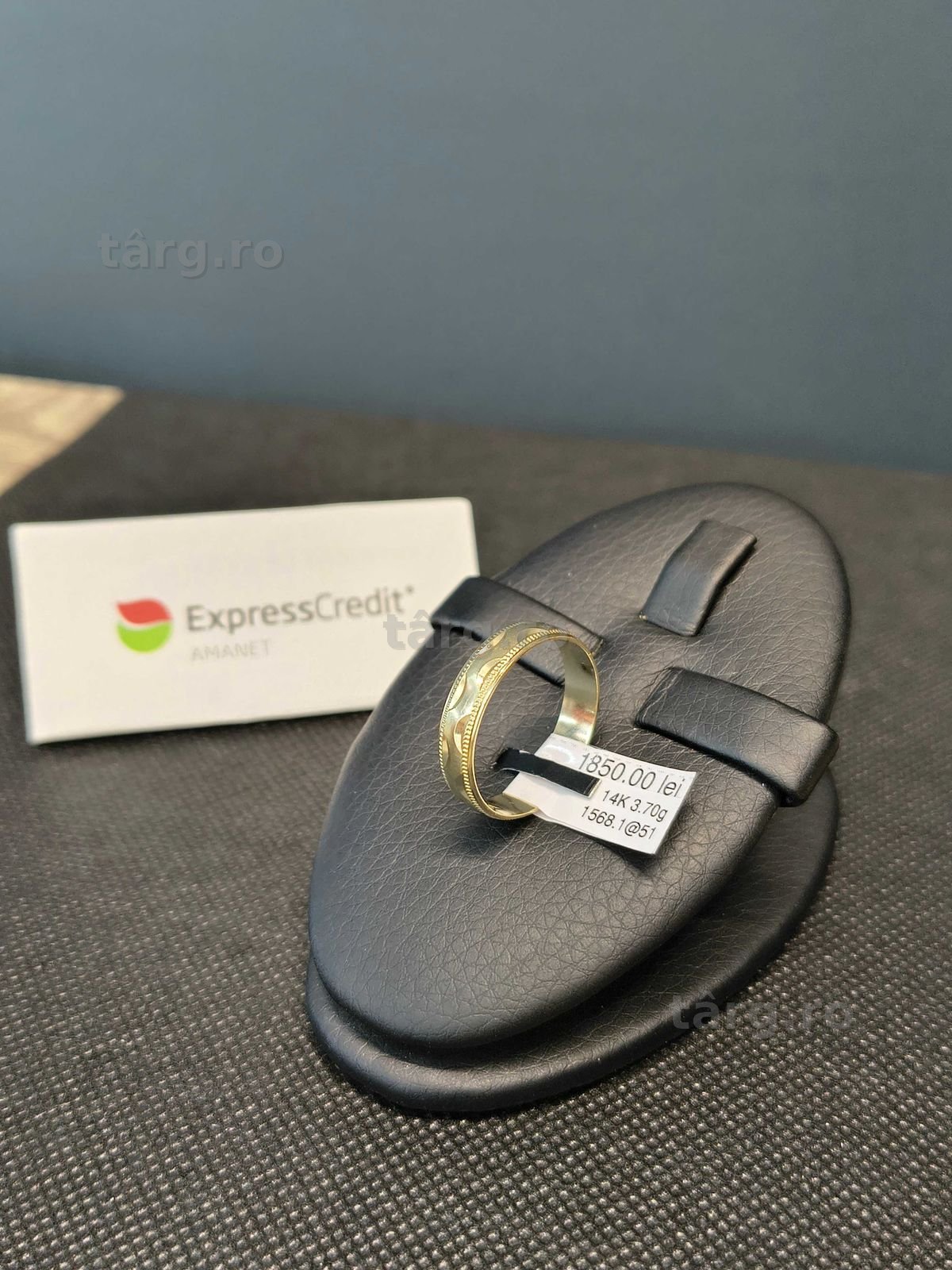 (AG51) Inel aur 14K 3.70g b1568.1 - Garantie 2 ani!