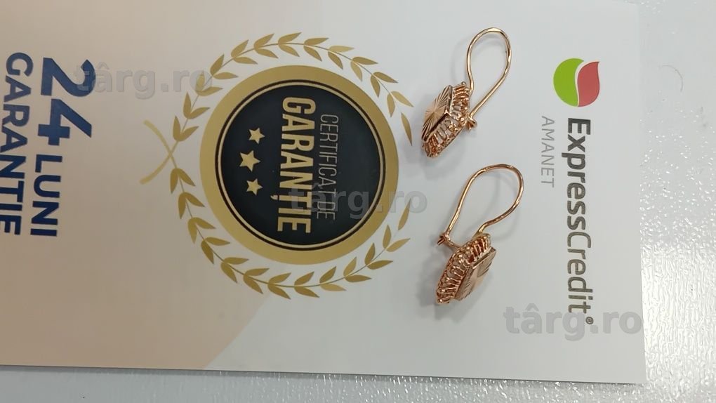 Cercei aur 14k Ag20 Dancu b30423 3