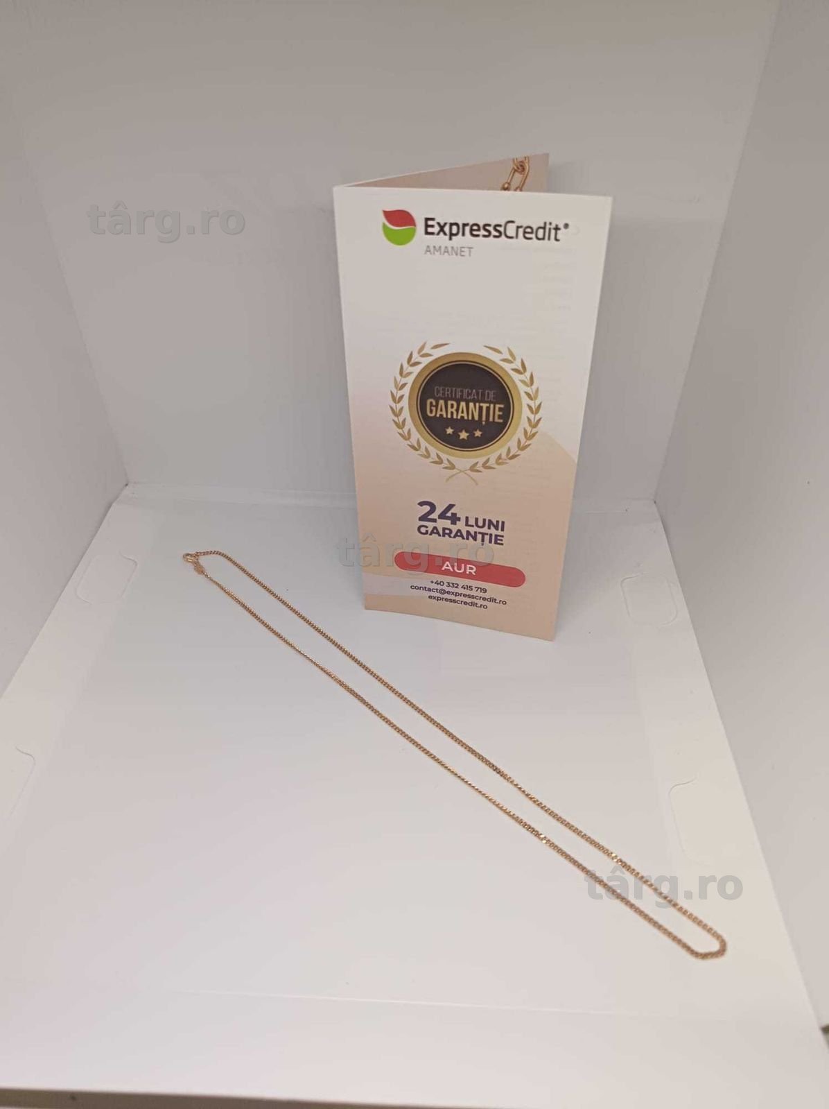 Lant Aur 14K 4.32g (Ag4 Dacia B.52454.1) Garantie 2 ani