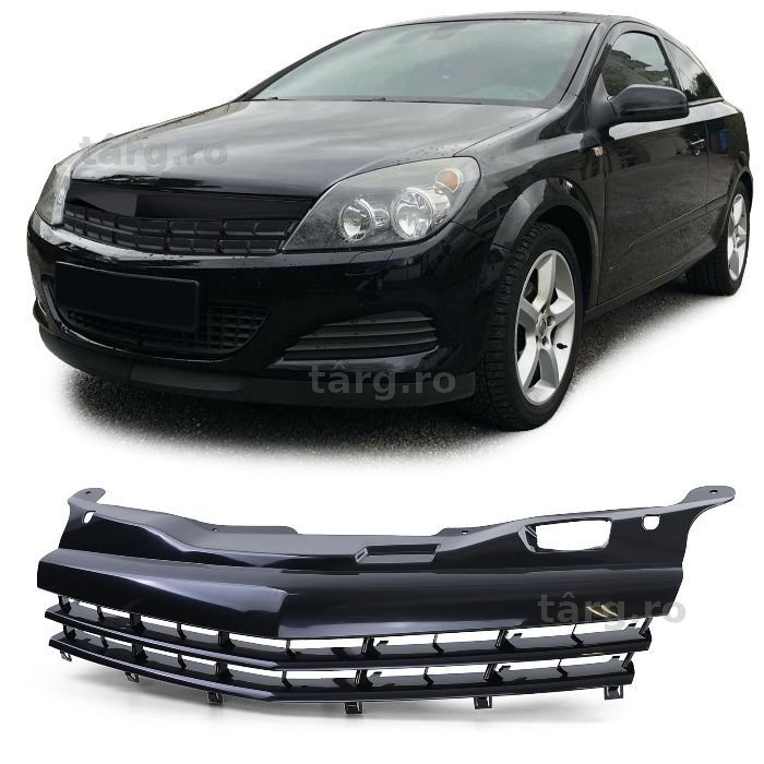 Grila Opel Astra H GTC 05-09 fara semn neagra