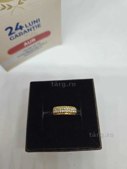 Inel aur 14k 3.17gr (52456.4 AG1/30 Pacurari 2) Garantie 2 ani! 2