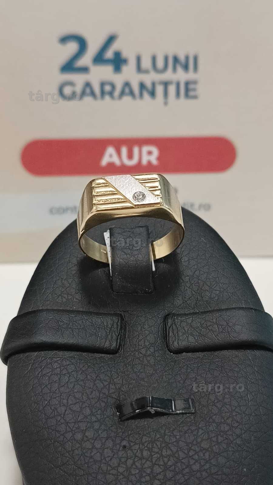 Inel aur 14K 4.32gr [AG24 Harlau B.45998.2] - Garantie 2 ani!