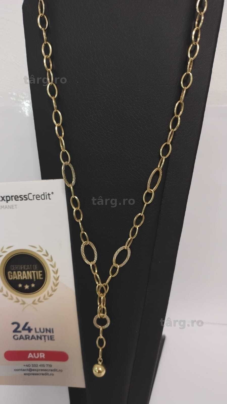 (AG 35) Lant aur 14K 8.22 gr B.33814 /Vanzare in agentie / 4010 lei