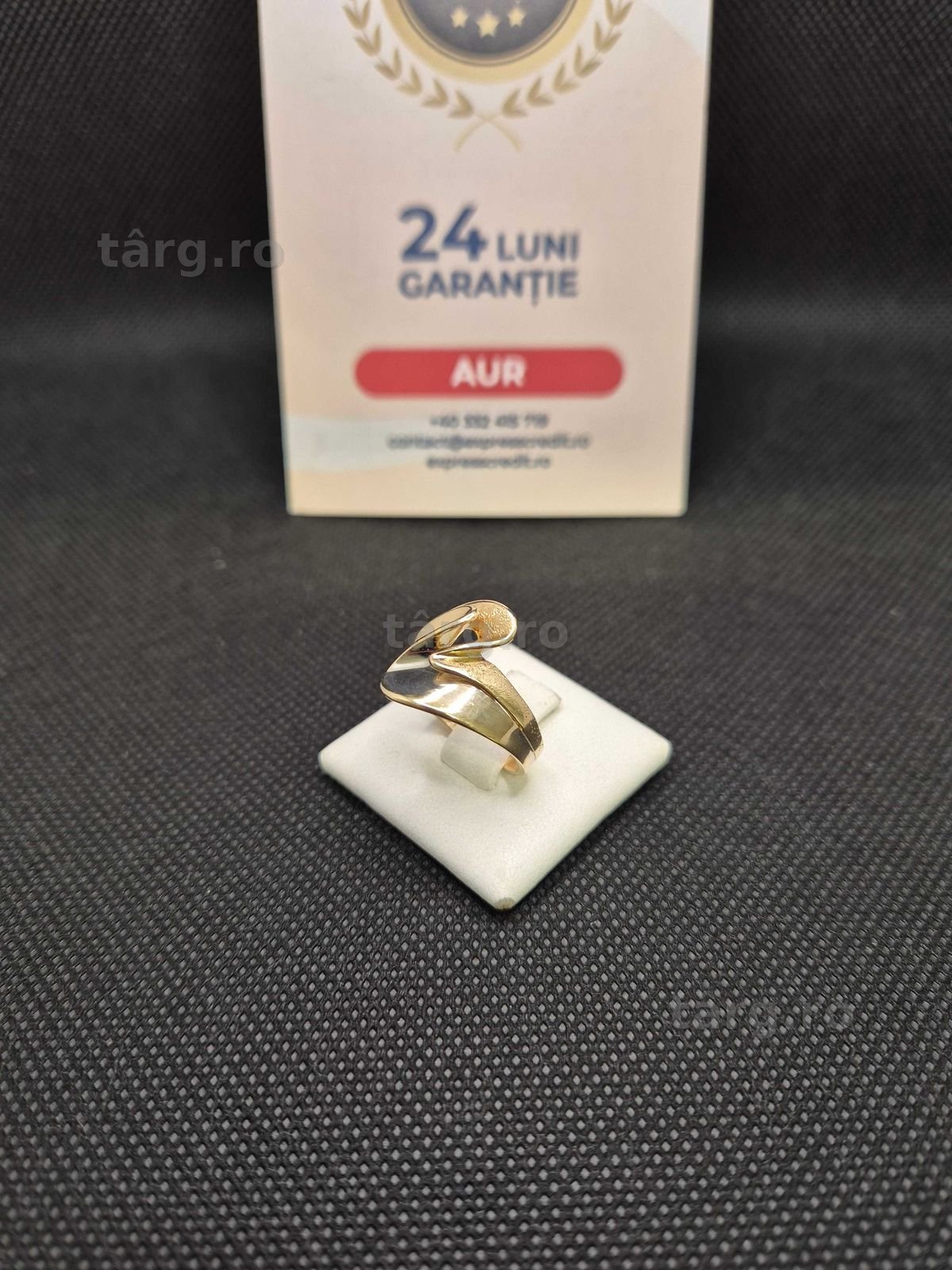 Inel aur 14K 3.13g (49445 Ag11 Piata Nicolina) Garantie 2 ani! 3
