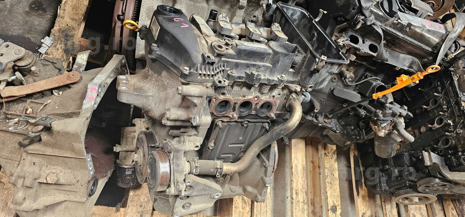 Motor 1KR Citroen C1 / Peugeot 107 1.0 benzina 2005 / 2006 / 2007 2008