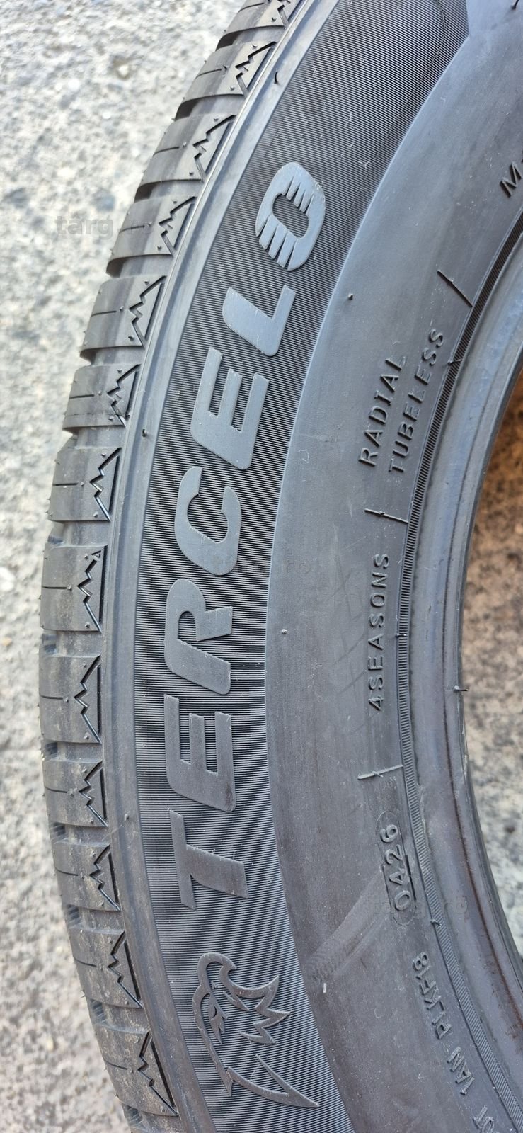 4 anvelope M+S noi Tercelo 235/60/18,dot 2026.Pretul este pe bucata. 4