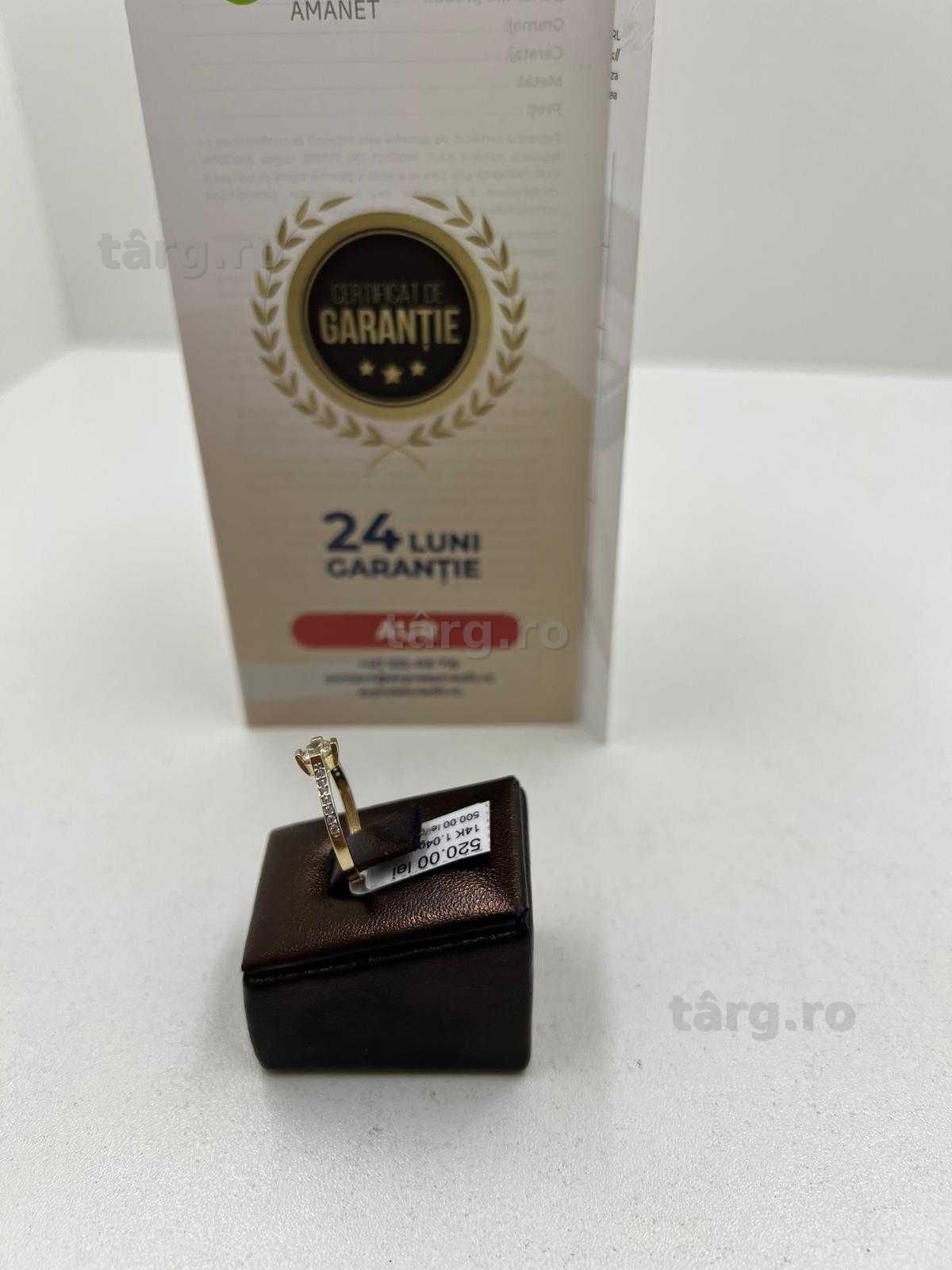 Inel Aur 14K 1.29g (Ag25 Belvedere B.42381.1) Garantie 2 ani! 3